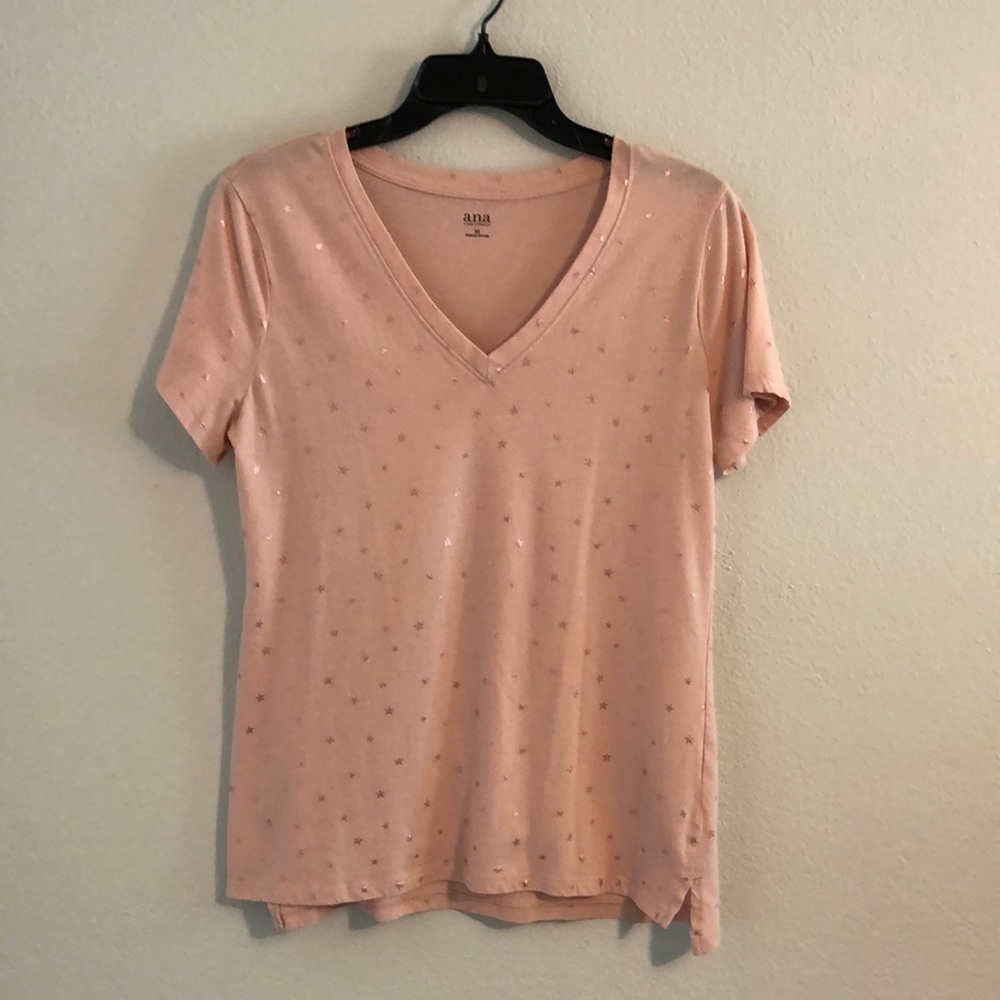 a.n.a. pink star shirt